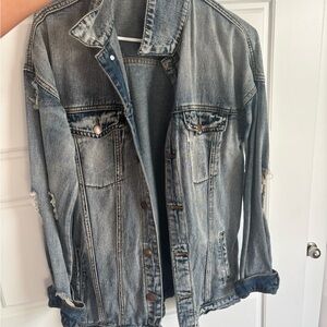 Forever 21 Blue Jean Jacket